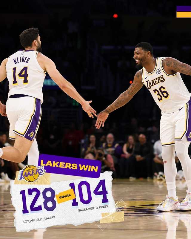 东契奇28+5+9湖人轻取国王 勒布朗24+5威少14+5 新闻