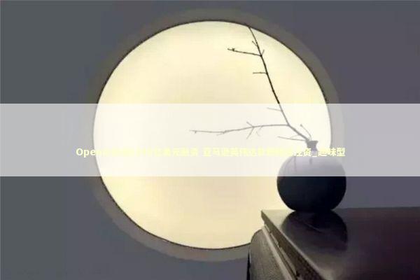 OpenAI完成1100亿美元融资 亚马逊英伟达软银联合注资_趣味型 新闻