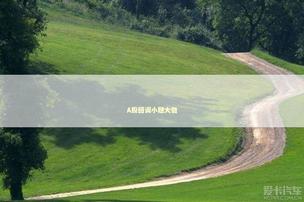 A股回调小题大做