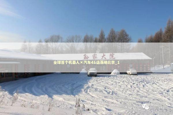 全球首个机器人×汽车4S店落地北京_1 新闻