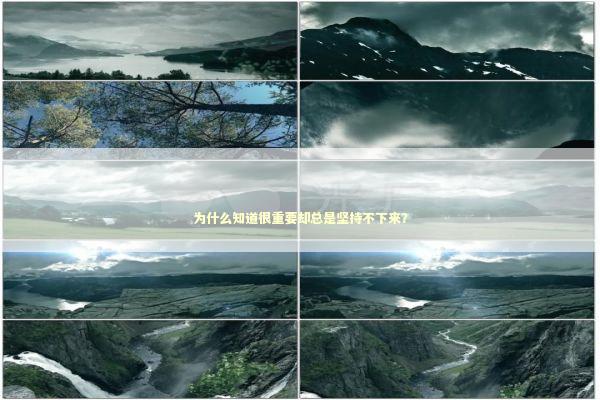 为什么知道很重要却总是坚持不下来？ 健康养生